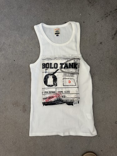 Corteiz bolo vest white medium - corteiz,