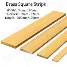 Brass metal flat - flat, bar