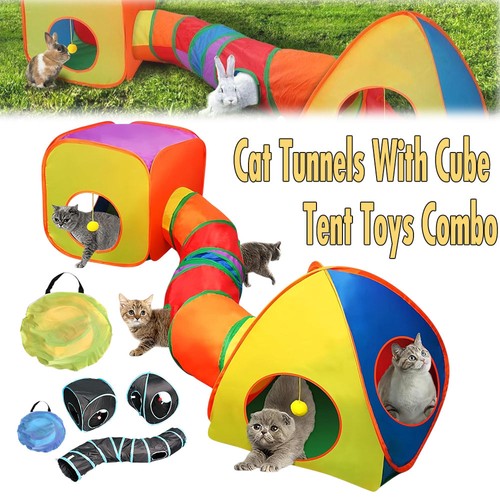 Collapsible cat tunnel and - cat,