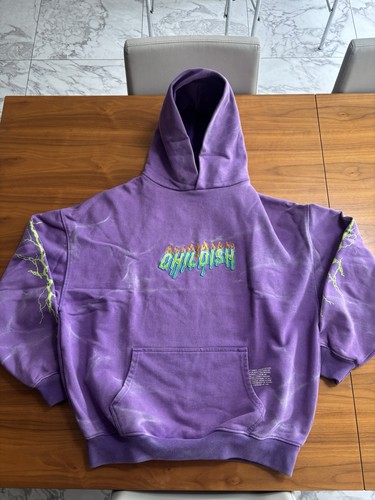 Childish purple hoodie size - childish,