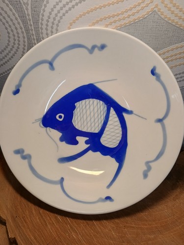 Vintage chinese oriental blue - vintage,