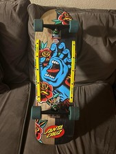 Santa Cruz Screaming Hand Flash Art Complete Cruiser Skateboard 9.7in x 31.7in