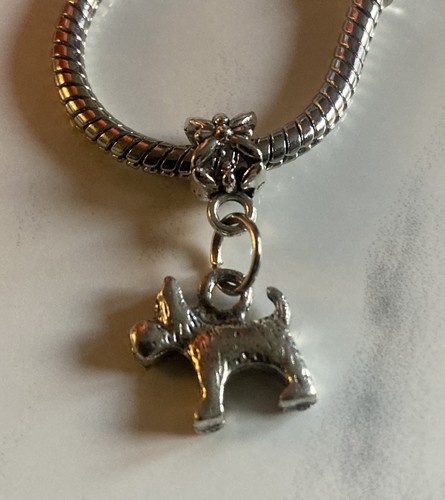 Westie scottie dog dangle bead - scottie,