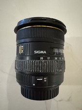 Sigma EX 10-20mm F/4.0-5.6 HSM