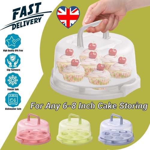 Large round cake storage - large,