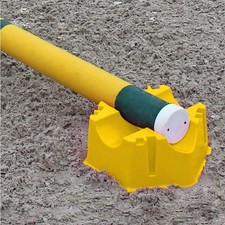 Horse riding show jumping - riding, pole