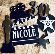 Hollywood Happy Birthday Cake