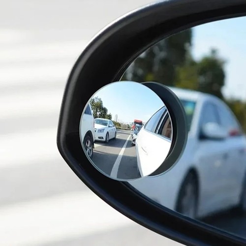 Car mirror convex - car, rear