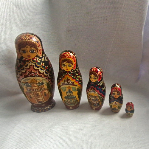 Vintage hand painted russian - vintage, hand-painted