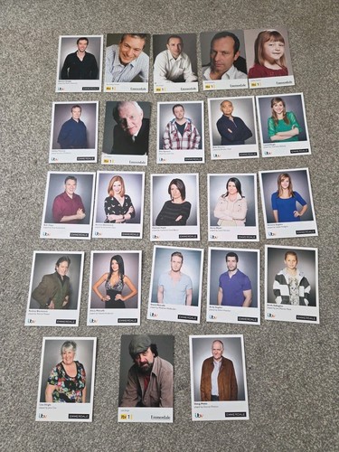 Emmerdale cast cards - 20,