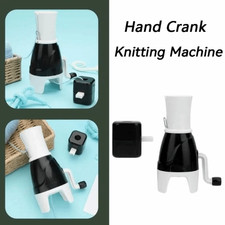 Portable Hand Crank Knitting