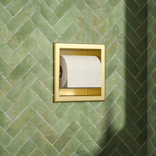 Toilet paper holder wall - holder,, in