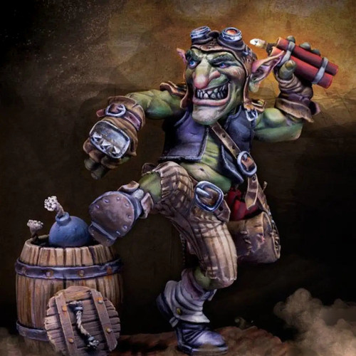 Resin model kit goblin - 1/24,