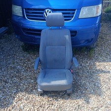 VOLKSWAGEN TRANSPORTER 04-15  T5 T5.1 CARAVELLE FRONT  DRIVERS SEAT CAPTAIN 