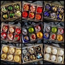 Hand Made Mouth Blown set of 6