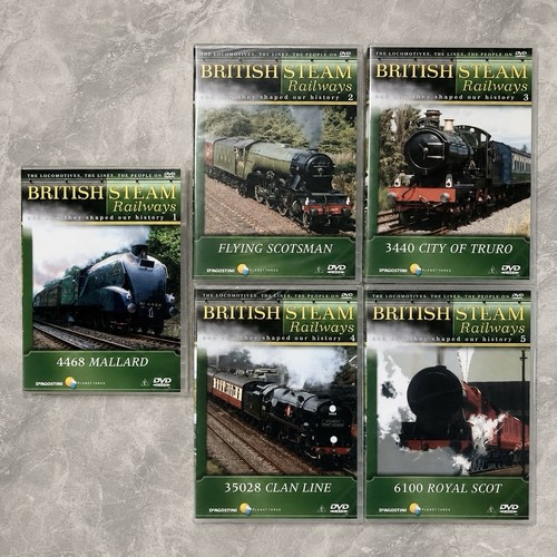 British steam railways dvds - railways,