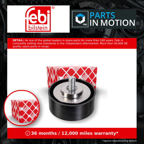 Aux belt idler pulley - belt,