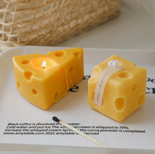 Handmade Cheese Shaped Scented