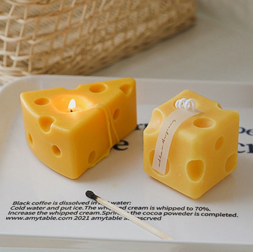 Handmade cheese shaped - cheese, scented