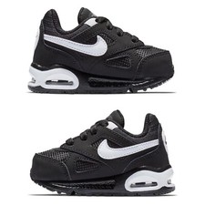 Nike Air Max IVO Black / White Toddlers Infants Kids Trainers (TD) UK 8.5