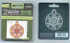 SNOWFLAKE BAUBLE THIN Die by
