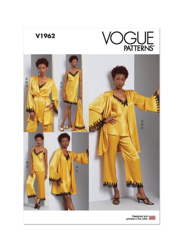 Vogue camisole robe dress - vogue,
