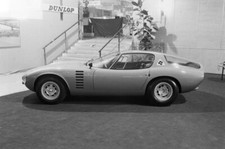 Bertone Alfa Romeo Canguro prototype 1964 Motor Show Car Old Photo 8