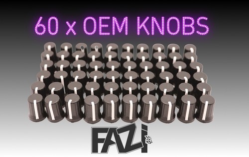 Black knobs oem - black, mxer