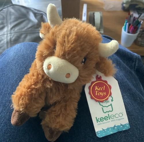Highland cows keel toy - x2,