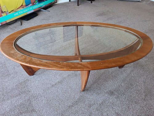 Gplan 1960s oval - oval, coffee