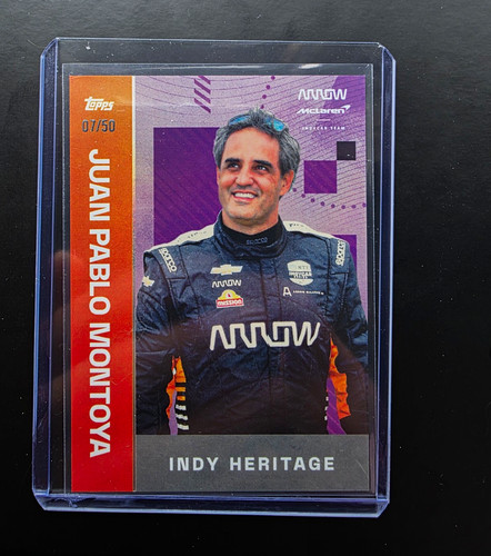 Topps indy heritage juan pablo - heritage,