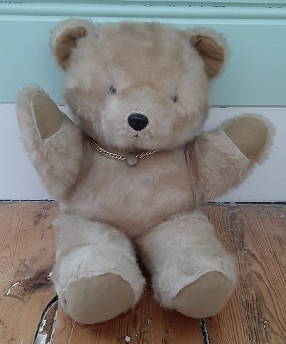 Vintage chad valley teddy bear - vintage,