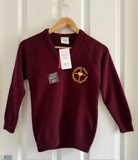 ONE+all Courtelle V-Neck Pullover (Sacred Heart Primary School), Size 26