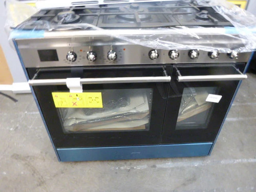 Smeg range cooker - cooker, stainless