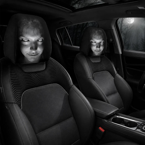 2pcs halloween horror car - horror,