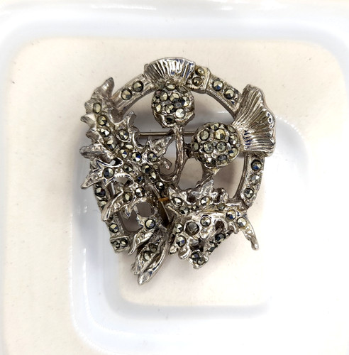 Vintage scottish thistle - scottish,