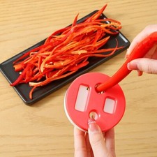 Green String Bean Slicer Stringer Manual Green Bean Vegetable Runner Slicer