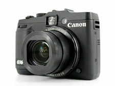 Canon PowerShot G16 12.1 MP Digital Camera - Black