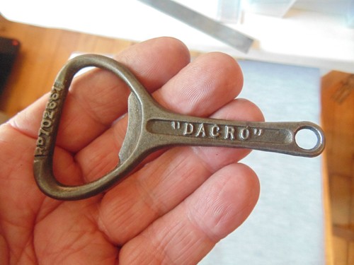 Vintage dacro milk bottle - vintage,