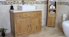 Bathroom Vanity Unit Oak