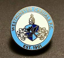 Westminster Casuals FC Non-League football pin badge