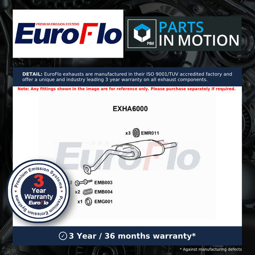 Exhaust back rear box fits - /,