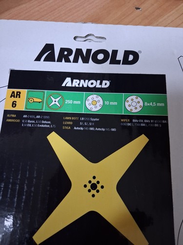 Arnold ar6 mowing blade - mowing,