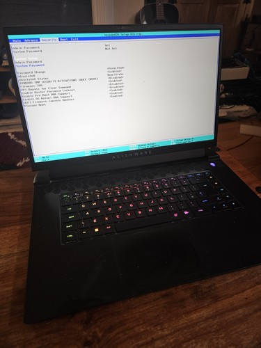 Faulty alienware m17 - alienware, r5