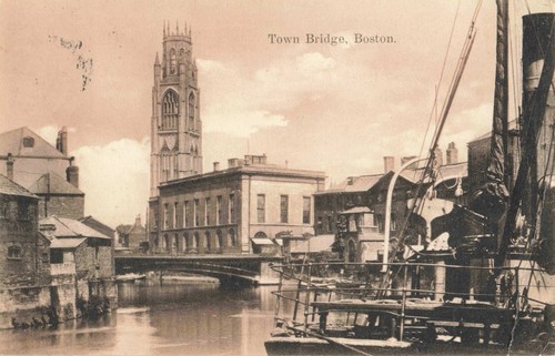 Town bridge boston 1908 - bridge,,