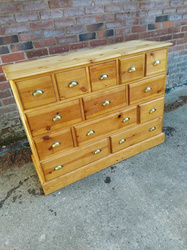 Chest drawers pine multi - chest,