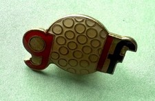 Golf Brooch Enamel Badge Pin