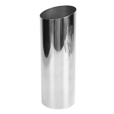 Cylinder Vase Silver Color