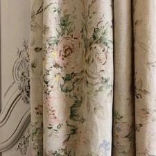 Handcrafted Floral Curtains