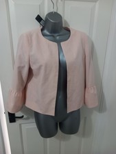 M&Co Pink Bolero blazer size